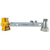 Sistem prindere contor gaz G6 si G10, Proconstructo Group, 250 mm intre axe, racorduri G1&amp;quot;1/4 și G3/