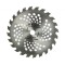 Disc pentru lemn 230x22x24T cu gauri, GEKO G78060