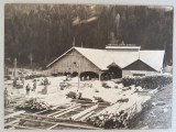 Fotografie originală reprezent&acirc;nd Ferăstrăul Piatra Corbului, Rom&acirc;nia cca. 1920&ndash;1940
