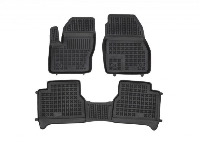 Covorase Presuri Auto Cauciuc Dedicate Ford TOURNEO CONNECT | Ford GRAND TOURNEO CONNECT | Ford TRANSIT CONNECT II 2013-2022