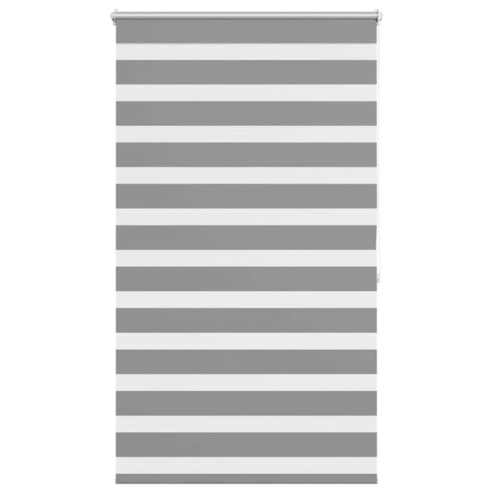 Jaluzea tip zebra, 80 x 175 cm, gri