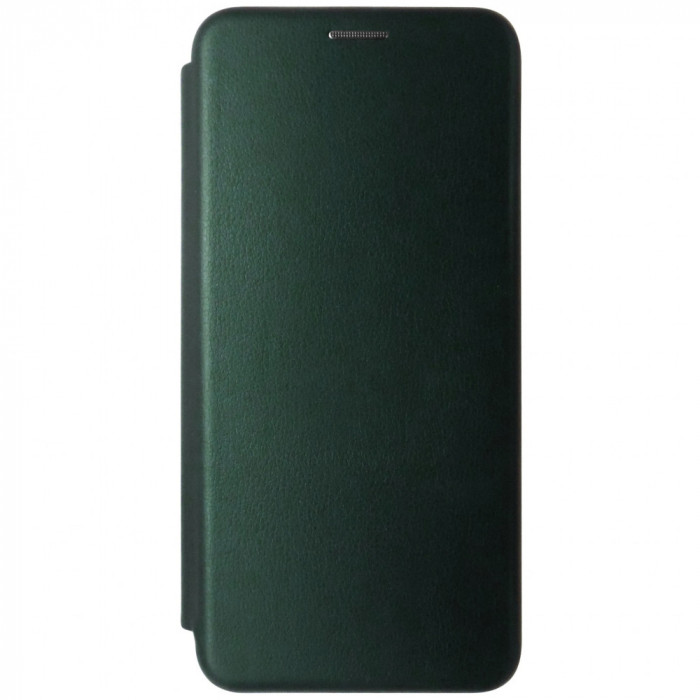 Husa tip carte cu stand Elegance verde inchis pentru Samsung Galaxy S21 Plus 5G