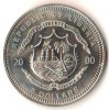 Liberia 5 Dolari 2000, Primul Om pe Luna, UNC, Moneda Comemorativa