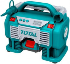 TOTAL - Compresor aer - 160PSI/11Bar - 20V ( include acumulator si incarcator) foto