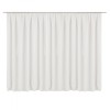 Draperie cu rejansa Jemidi, 300 x 245 cm, Alb, Poliester, 55276.02.02