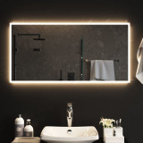 vidaXL Oglinda de baie cu LED, 50x100 cm
