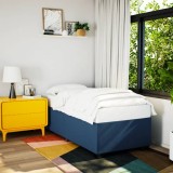 Cumpara ieftin Gossi cadru de pat, albastru, 80x200 cm, material textil