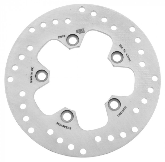 Disc frana spate EBC MD9109D - Suzukui AN 400 Burgman (07-16) - AN 400 A Burgman ABS (17-21) 4T LC 400cc - diametru: 210 mm