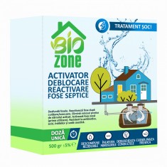 Activator deblocare reactivare fose septice Biozone 500gr