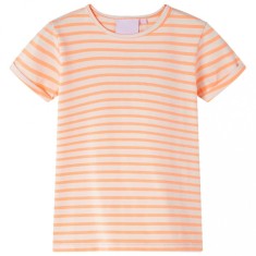 Tricou pentru copii, portocaliu neon, 104 foto