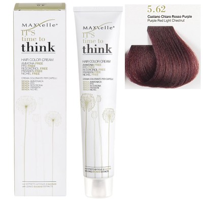 Visiniu roscat deschis 5.62 Vopsea fara Amoniac cu ulei de argan Think Maxxelle 100 ML foto