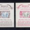 ROMANIA EXIL 1956 EMISIUNEA II BERNA SETUL DE COLITE NEDANTELATE MNH