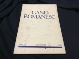 Revista Gand Romanesc nr 10 anul III Octombrie 1935 !