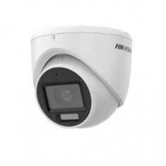 Camera de supraveghere Dual Light, 4MP, lentila 2.8mm, IR 30m, WL 20m, Microfon - Hikvision - DS-2CE76K0T-LMFS-2.8mm SafetyGuard Surveillance