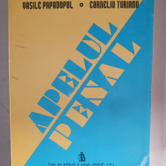 Apelul Penal - Vasile Papadopol , Corneliu Turianu