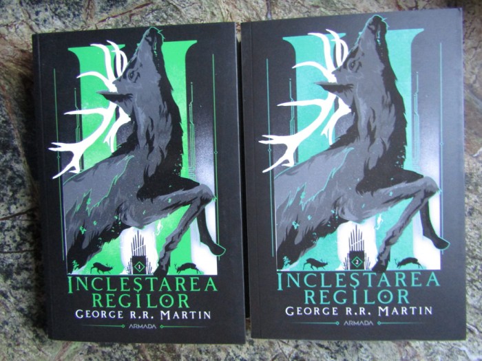 Inclestarea regilor 2 volume Seria Cantec de gheata si foc 2, George R.R. Martin