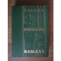Gheorghe Vrabie - Balada populara romana (1966, editie cartonata)