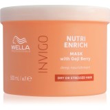 Wella Professionals Invigo Nutri-Enrich mască hrănitoare profundă pentru par uscat 500 ml