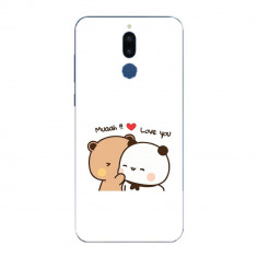 Husa compatibila cu Huawei Mate 10 Lite Silicon Gel Tpu Model Bubu Dudu Muaah Love You