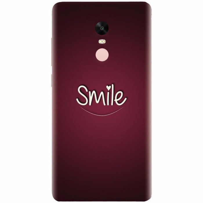 Husa silicon pentru Xiaomi Redmi Note 5A Prime, Smile Love