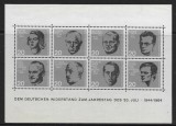 Germania 1964 - Aniversarea tentativei de asasinat asupra lui Hitler, bloc neuzat
