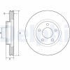 DELPHI BG4562C Disc frana