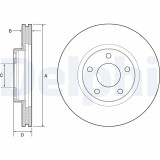 DELPHI BG4562C Disc frana