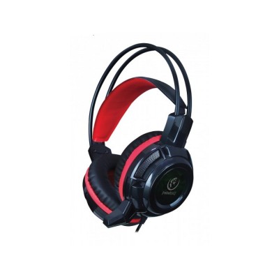 Casti de gaming cu microfon, stereo cu 2x Mufa Jack 3.5mm (Negru) Rebeltec Baldur foto