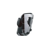 Joyroom &icirc;ncărcător auto fără fir și suport pentru telefon cu aerisire, &icirc;ncărcător Qi, 15 W, negru (JR-ZS241-1)