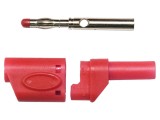 Mufă Banană 4mm 40A Roșie Cupru Beriliu