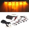 6 x 3 Led 12v 24v Lumina de avertizare de urgenta intermitenta stroboscopica