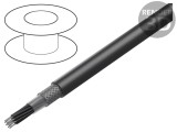 Cablu HELUTHERM&reg; 145 MULTI 12x0,75mm2 PO Negru