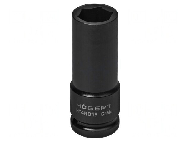 Tubulară Impact 19mm 1/2 Lungă HEX 6 Puncte