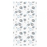 VidaXL Jaluzea cu rolă de duș 130x240 cm lățime material 126 cm