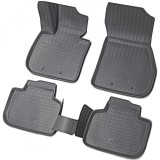 Set de 5 covorase cauciuc 3D stil tavita premium pentru BMW X1 F48 din 2015, Recambo