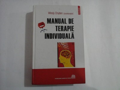 MANUAL DE TERAPIE INDIVIDUALA - Windy DRYDEN coordonator foto