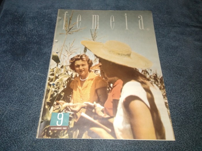 REVISTA FEMEIA NR 9 1962