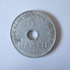 Rara! Vietnamul de Nord 5 Namxu(XU) 1958