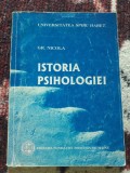 ✅ ISTORIA PSIHOLOGIEI DE PROF. UNIV. DR. GRIGORE NICOLA ✅ UNIVERSITATEA SPIRU HARET 2008 EDITURA FUNDAȚIA ROM&Acirc;NIA DE M&Acirc;INE