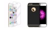 Pachet husa Apple iPhone 6 Plus/6S Plus,MyStyle Elegance Luxury 3in1 Black, folie de sticla gratis