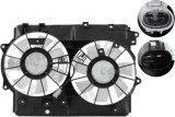 Ventilator radiator Lexus Is 05-13, motor: 2.2 d, (2+2) pini, 16363-26060; 16363-26070