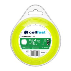 Rola fir Cellfast STANDARD pentru masini de tuns iarba - profil rotund 2,4 mm x 15 m foto