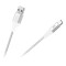 Cablu USB2.0 A - USB type C 0.5m alb panzat Rebel