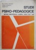 Studii psiho-pedagogice privind dezvoltarea copiilor intre 2 si 7 ani - Paul Popescu Neveanu