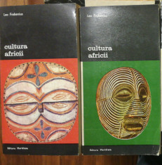 Cultura Africii, 1,2, Leo FROBENIUS, 1982+Paideuma..., Leo Frobenius, 1985 foto