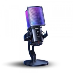 Microfon Cardioid UGREEN CM581 (65629), RGB, USB-C, 1.5m, Negru