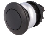 Comutator acţionat prin apăsare 22mm, Poz.i stab: 1 neagră