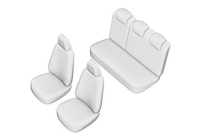 SET HUSE SCAUN OPEL CORSA 2007-2014 (BANCHETA FRACTIONATA) foto