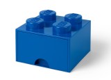 Cumpara ieftin Cutie depozitare LEGO 2x2 cu sertar, albastru, LEGO&reg;