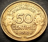 Moneda istorica 50 CENTIMES - FRANTA, anul 1932 * cod 4459